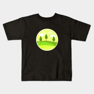 Summer Landscape Kids T-Shirt